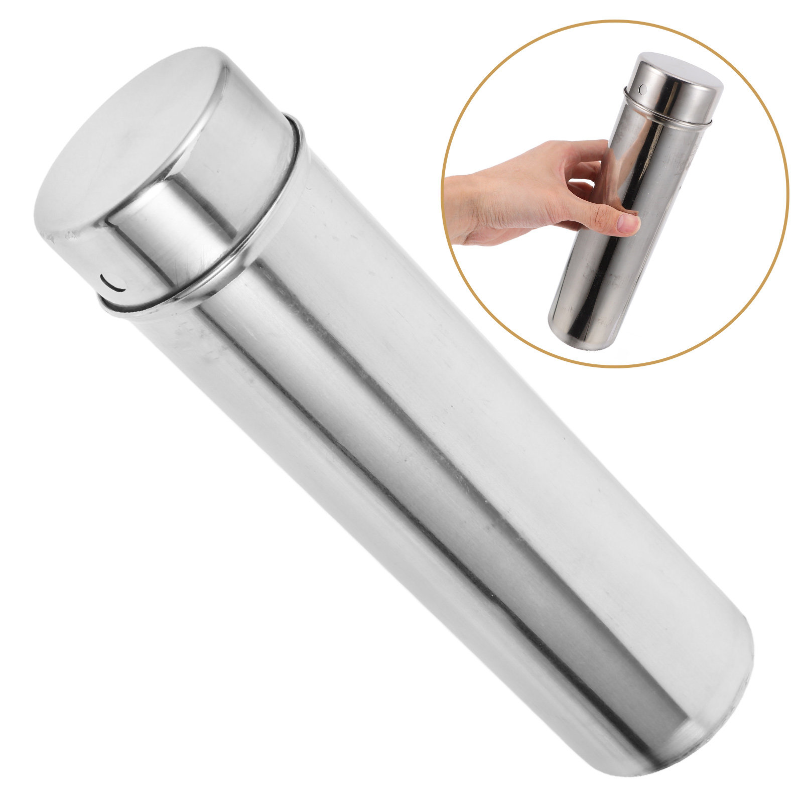Stainless Steel Straw - Contenitore per pipette in acciaio inossidabile,