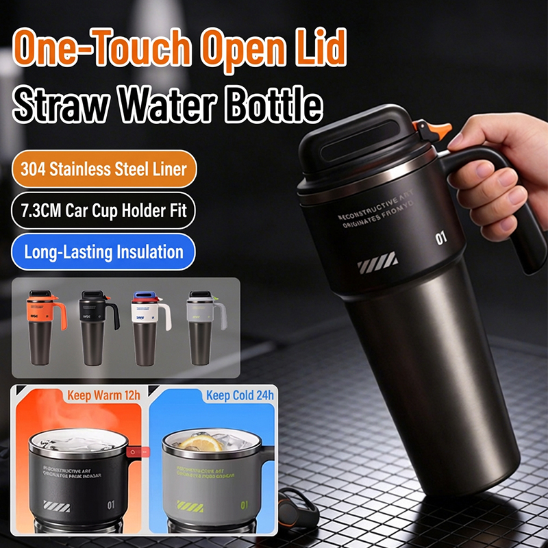 Stainless Steel Straw - Tazza termica HighValue in acciaio inossidabile