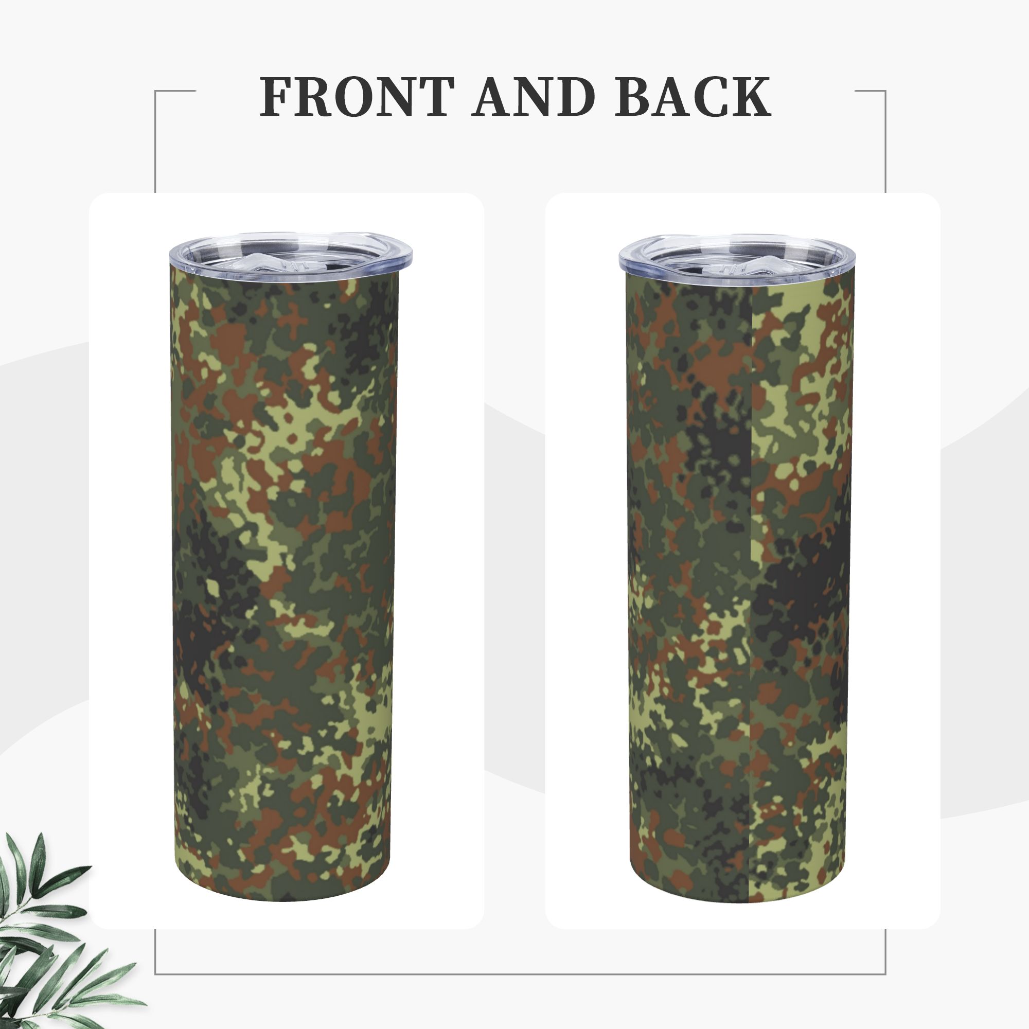 Tumbler Mimetico Flecktarn, Ta - Stainless Steel Straw recensione e prezzo