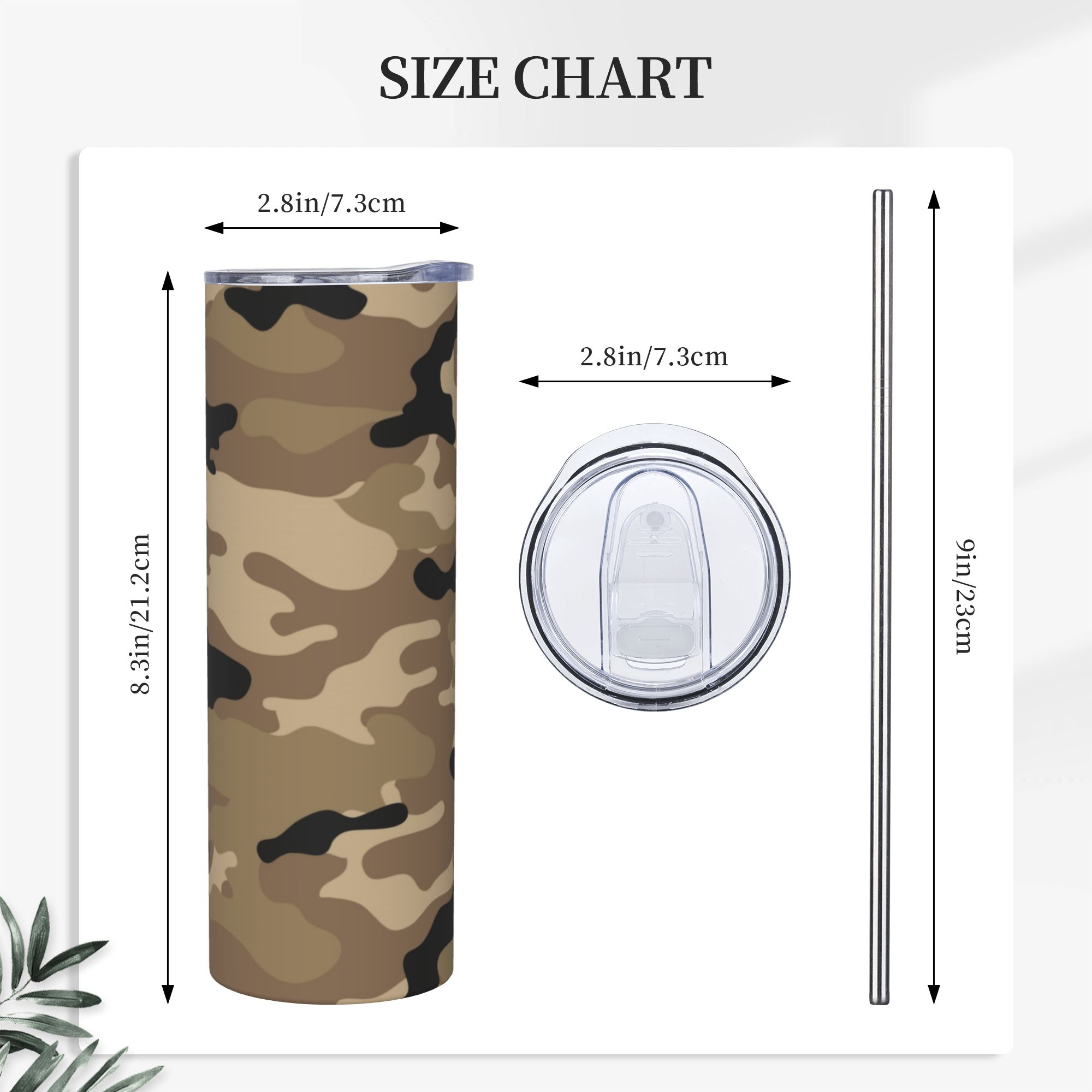 Tumbler Isolato con Motivo Mim - Stainless Steel Straw recensione e prezzo