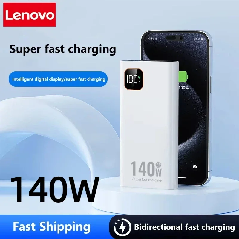 Power Bank Lenovo 140W 500000m - Solar Charger Panel Foldable recensione e prezzo
