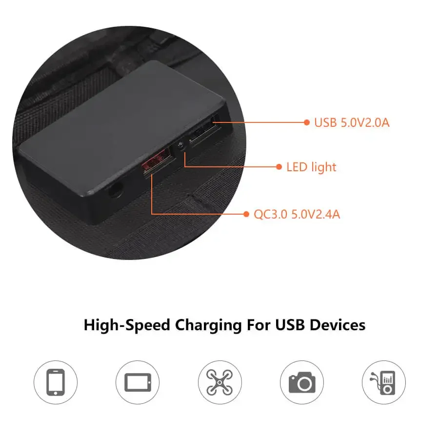 Caricabatterie Solare Portatil - Solar Charger Panel Foldable recensione e prezzo