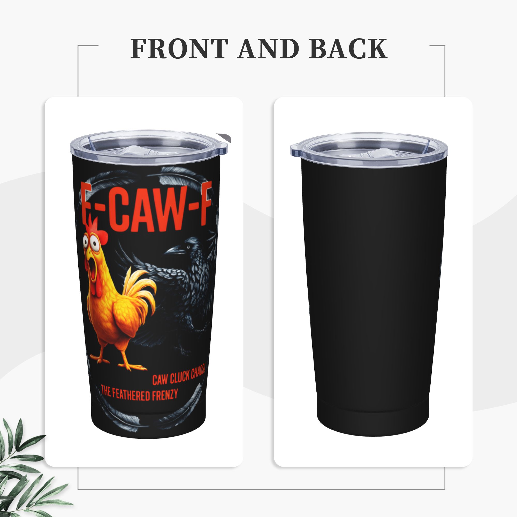Tumbler Isolato FCAWF con Cann - Stainless Steel Straw recensione e prezzo