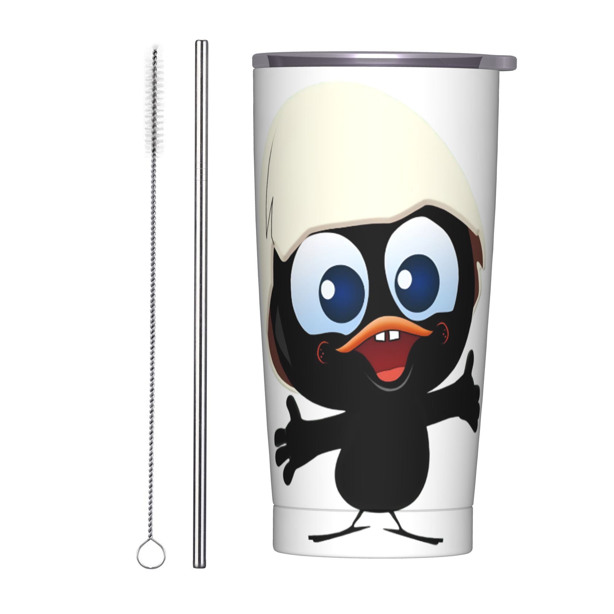 Borraccia Termica Calimero Ner - Stainless Steel Straw recensione e prezzo